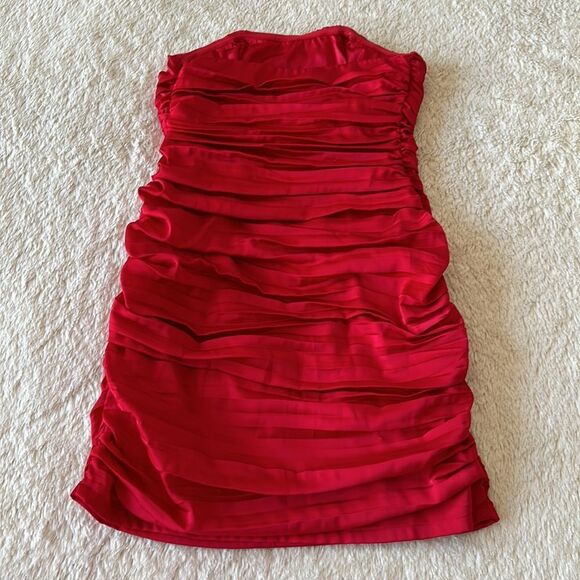 Express cocktail dress red size 0 - Picture 6 of 16